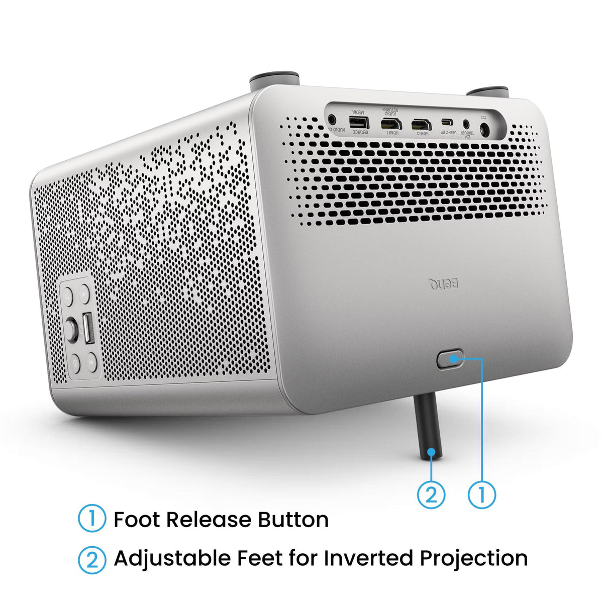 BenQ TK705i adjustable foot