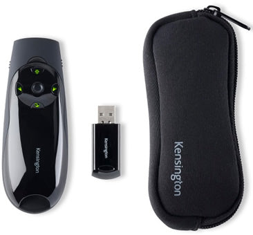 Kensington K72426 Presentation Remote With Green Laser Pointer