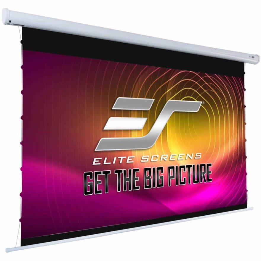 Elite Tab Tensioned Motorised Screen