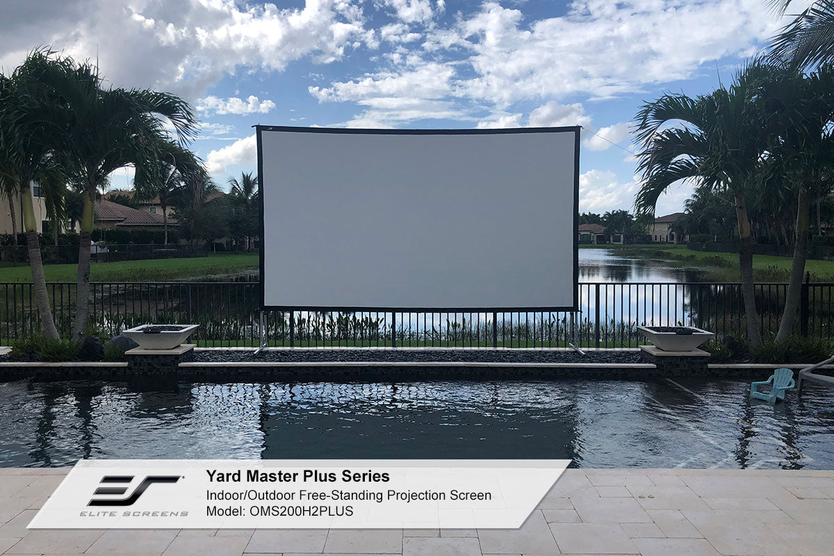 Elite Yard Master Plus Screen outside example