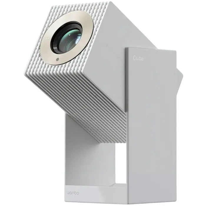 Wanbo Cube 2 Pro プロジェクター 500ANSI 1080P 白 Wanbo Cube 2 Pro Moon White 500lm Full HD Smart LED Projector – GM