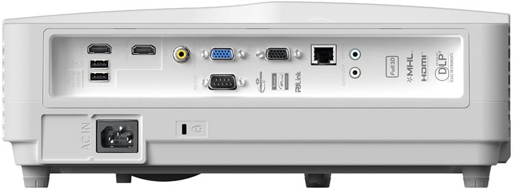 Optoma HD36UST rear