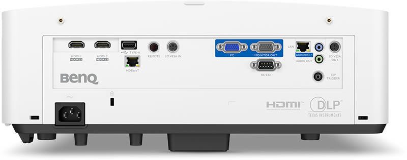 BenQ LU935 projector connections