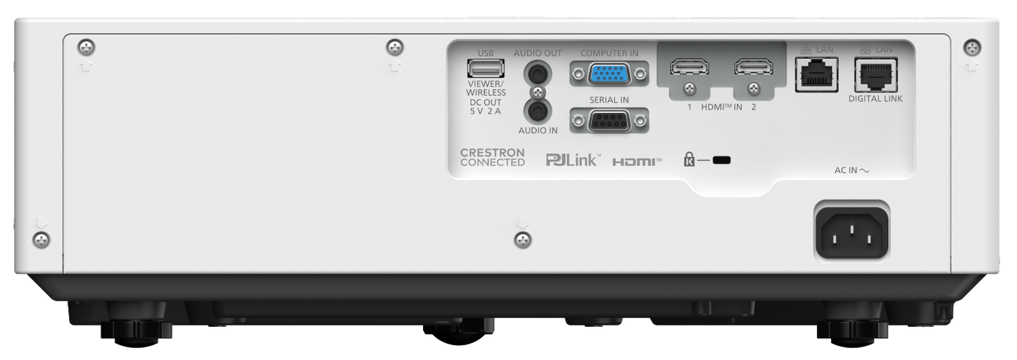 Panasonic PT-VMZ62 WUXGA 6500lm Laser Projector Rear
