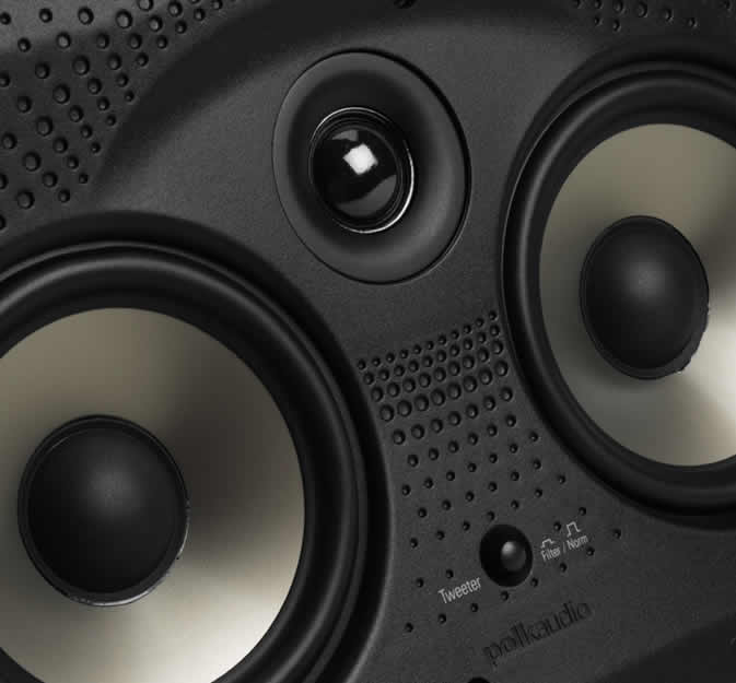 Polk VS255C-RT zoomed