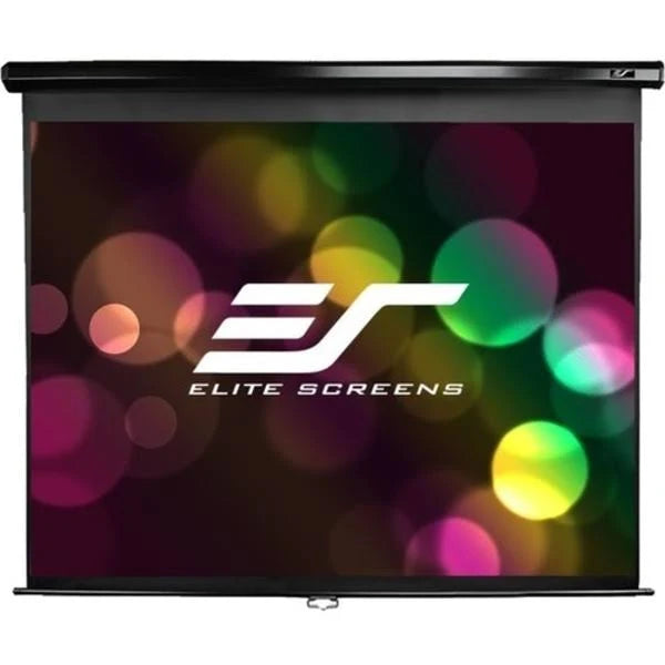 Elite black pull down screen