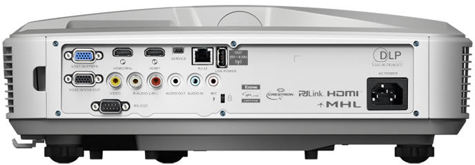 Optoma ZU500USTe rear