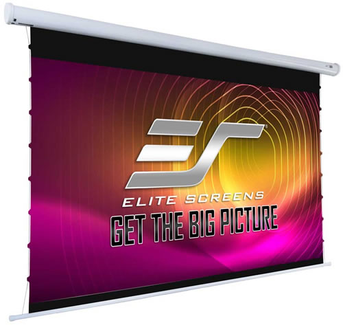 Elite Screens Tab Tensioned Motorised Projector Screen