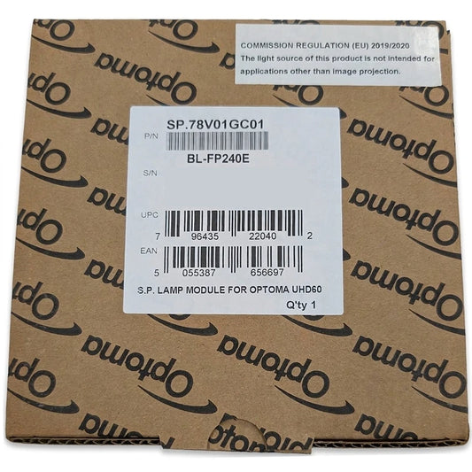 OPTOMA BL-FP240E / SP.78V01GC01 Genuine Projector Lamp