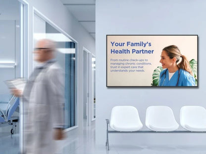 ViewSonic CDE6531 65" 4K Commercial Display Wall Mounted
