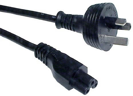 Power Cord With Clover Plug