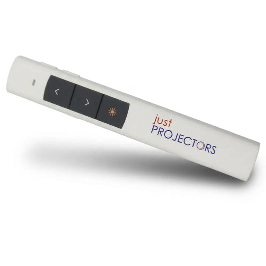 Just Projectors Wireless Presentation Remote - With Red Laser Pointer