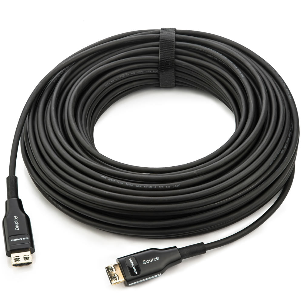 Kramer Active Optical 4K High-Speed HDMI Cable