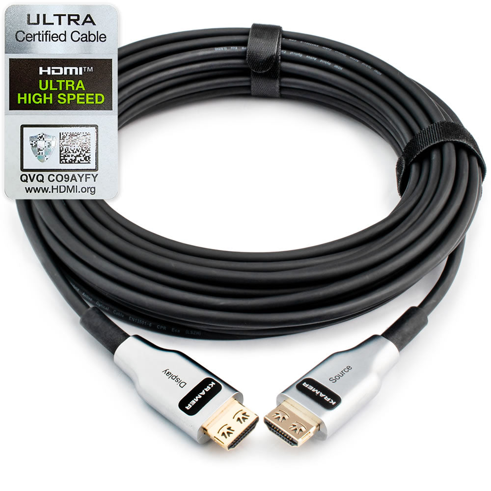 Kramer Active Optical 8K Certified Ultra-High-Speed HDMI Cable