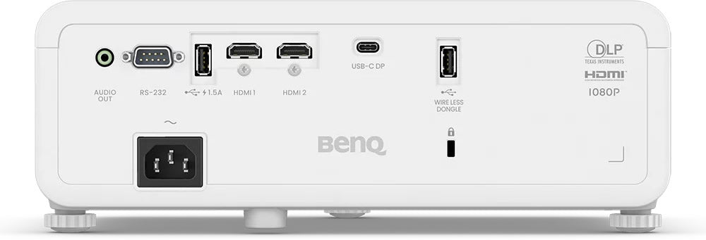 BenQ LH650 projector rear