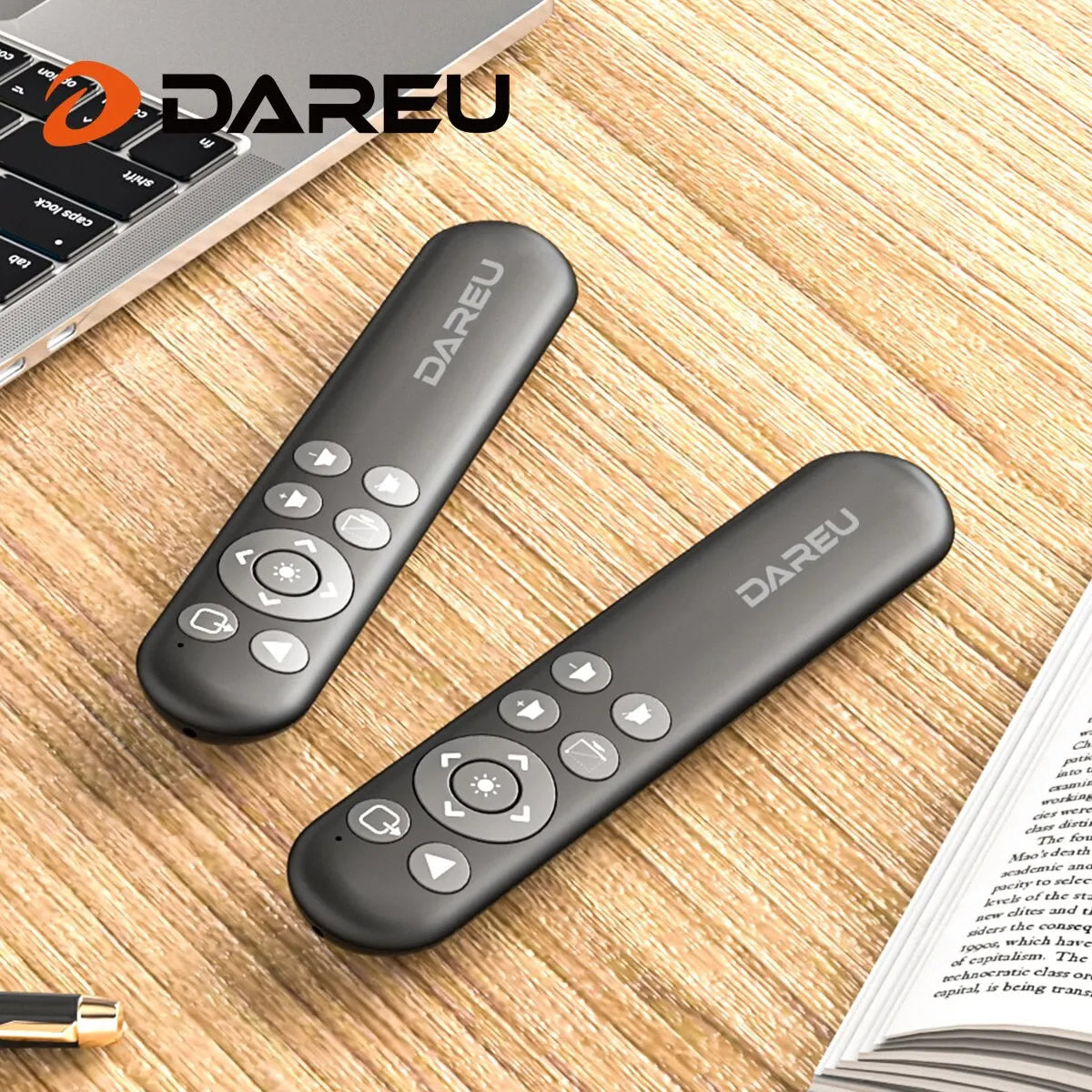 Dareu 2.4Ghz Wireless Presentation Remote - With Red Laser Pointer
