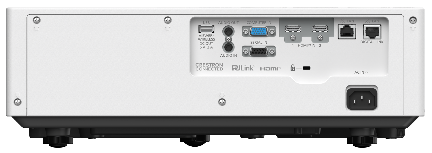 Panasonic PT-VMZ62 WUXGA 6500lm Laser Projector Rear