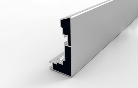 See Max ALR Fixed Frame Projector Screen with Ultra Thin Frame. Frame Close Up