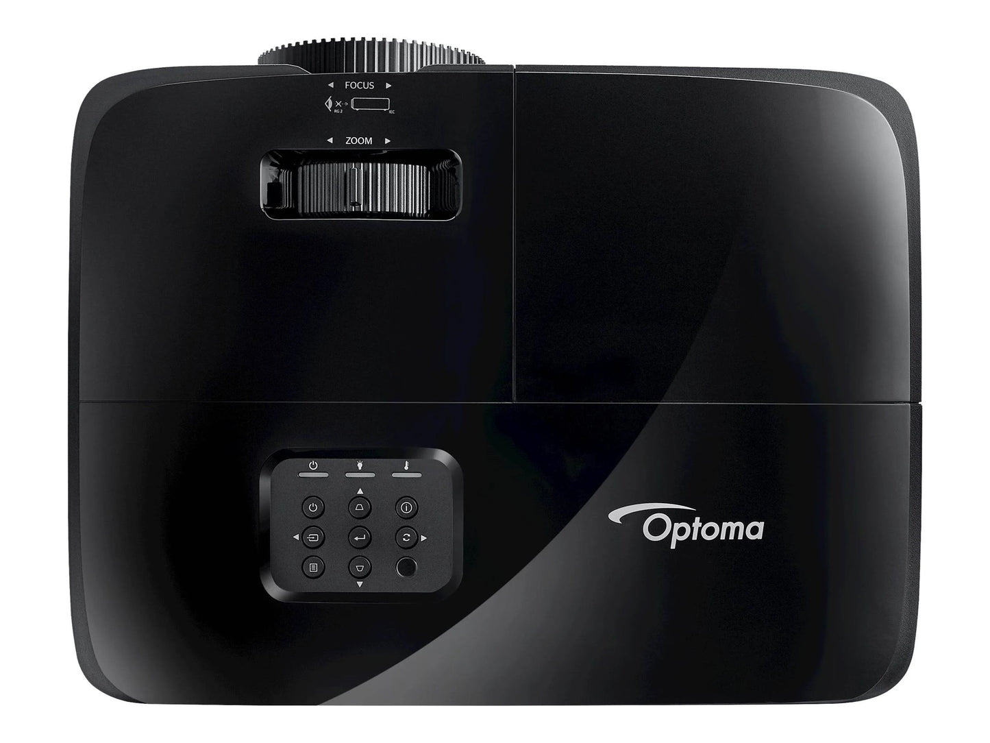 Optoma hd28E projector top