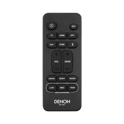 Denon DHT-S217 Sound Bar remote