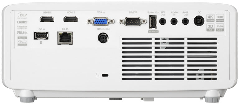 Optoma ZH451ST 1080P Short Throw Laser Projector REAR